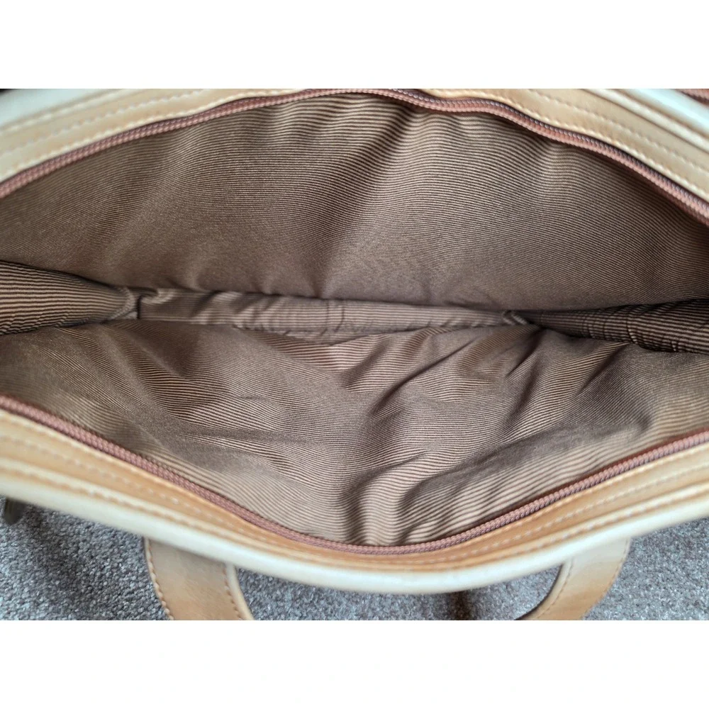 Dilana Santa Fe Full Grain Colombian Leather Laptop Briefcase Messenger Bag